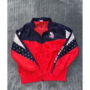 Hello Kitty x Team USA Olympics Red White Blue Track Jacket Youth XL 14/16